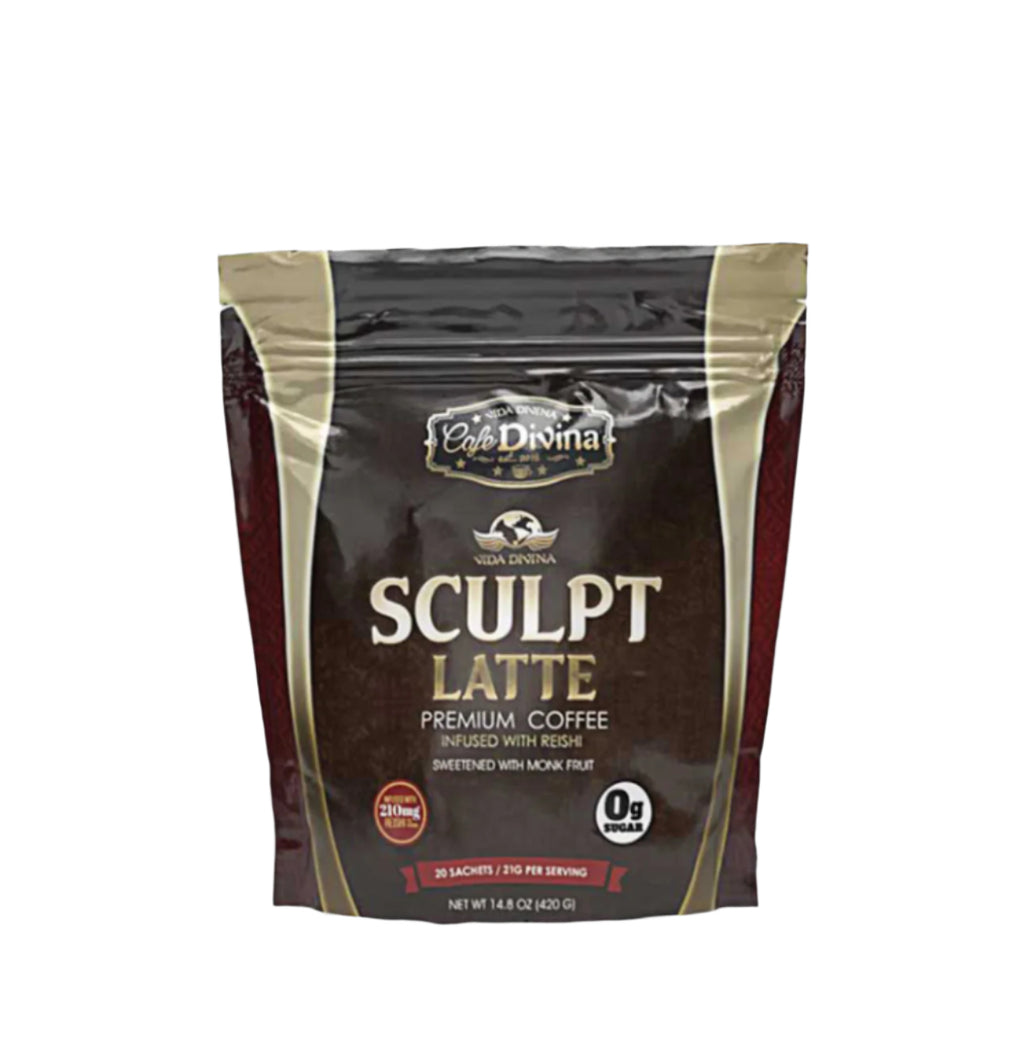 Bolsa de café Sculpt Latte con Reishi y fruta de monje.