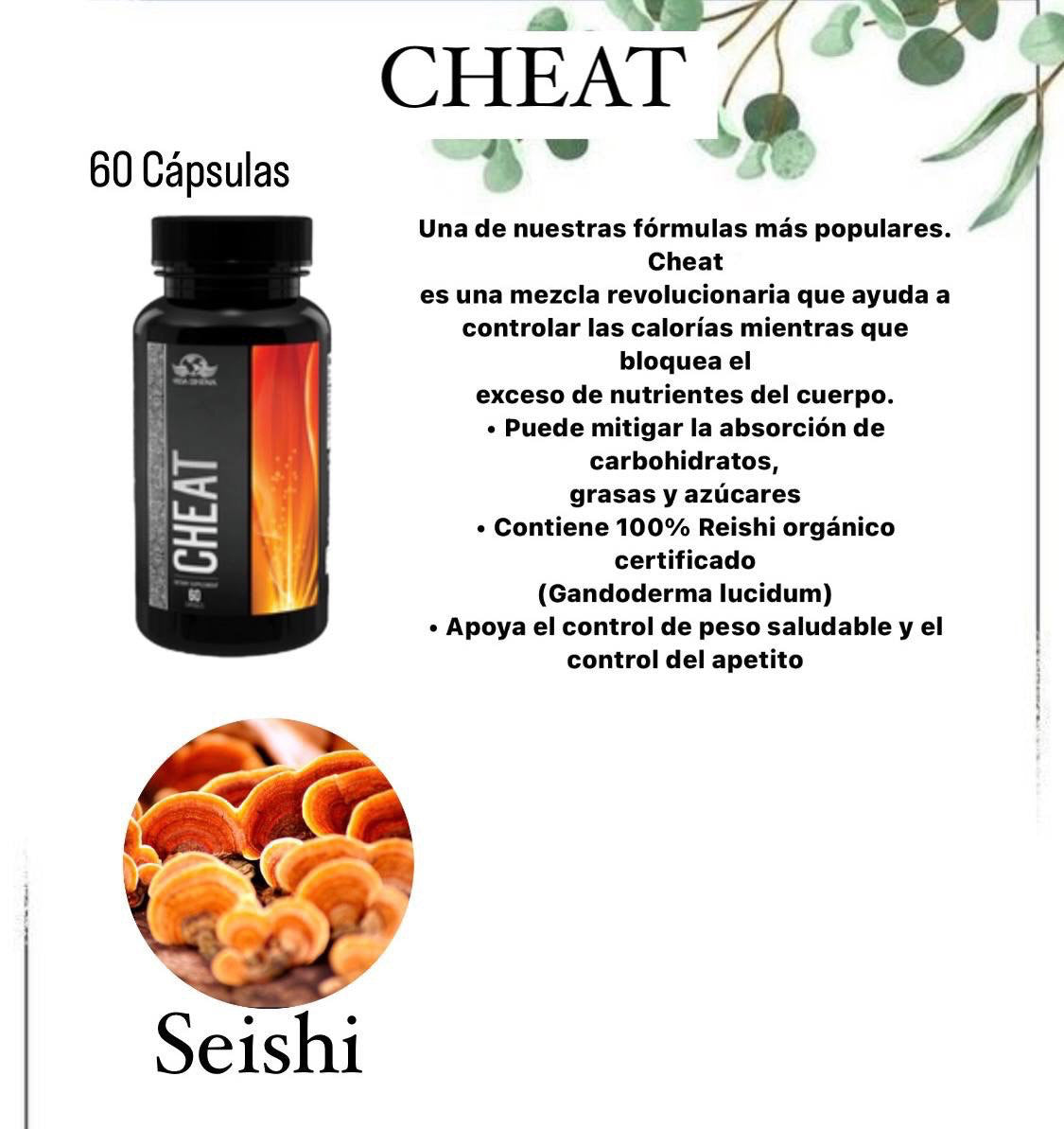 Vida Divina Cheat – Natural Herbal Supplement