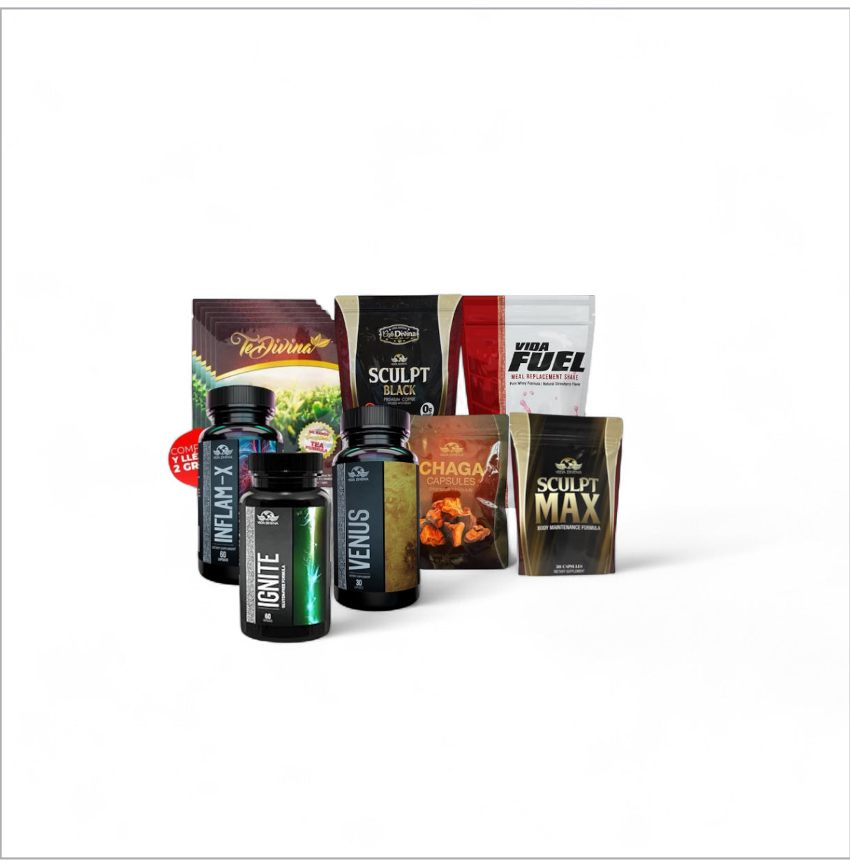 Colección Vida Divina – Suplementos naturales para la salud y el bienestar