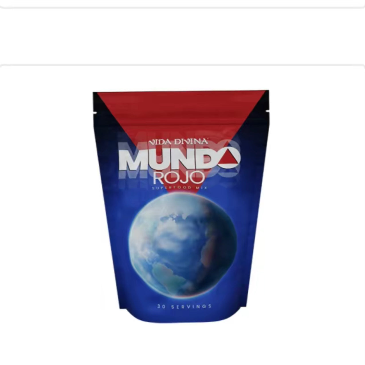 Vida Divina Mundo Rojo – Superfoods Powder Supplement (30 Servings)