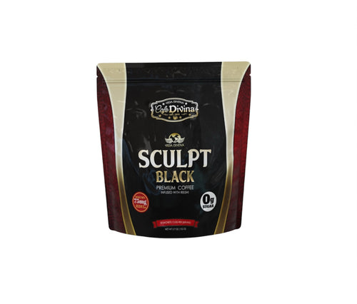 Sculpt Black – Café Arábica Instantáneo Premium (30 Sobres)