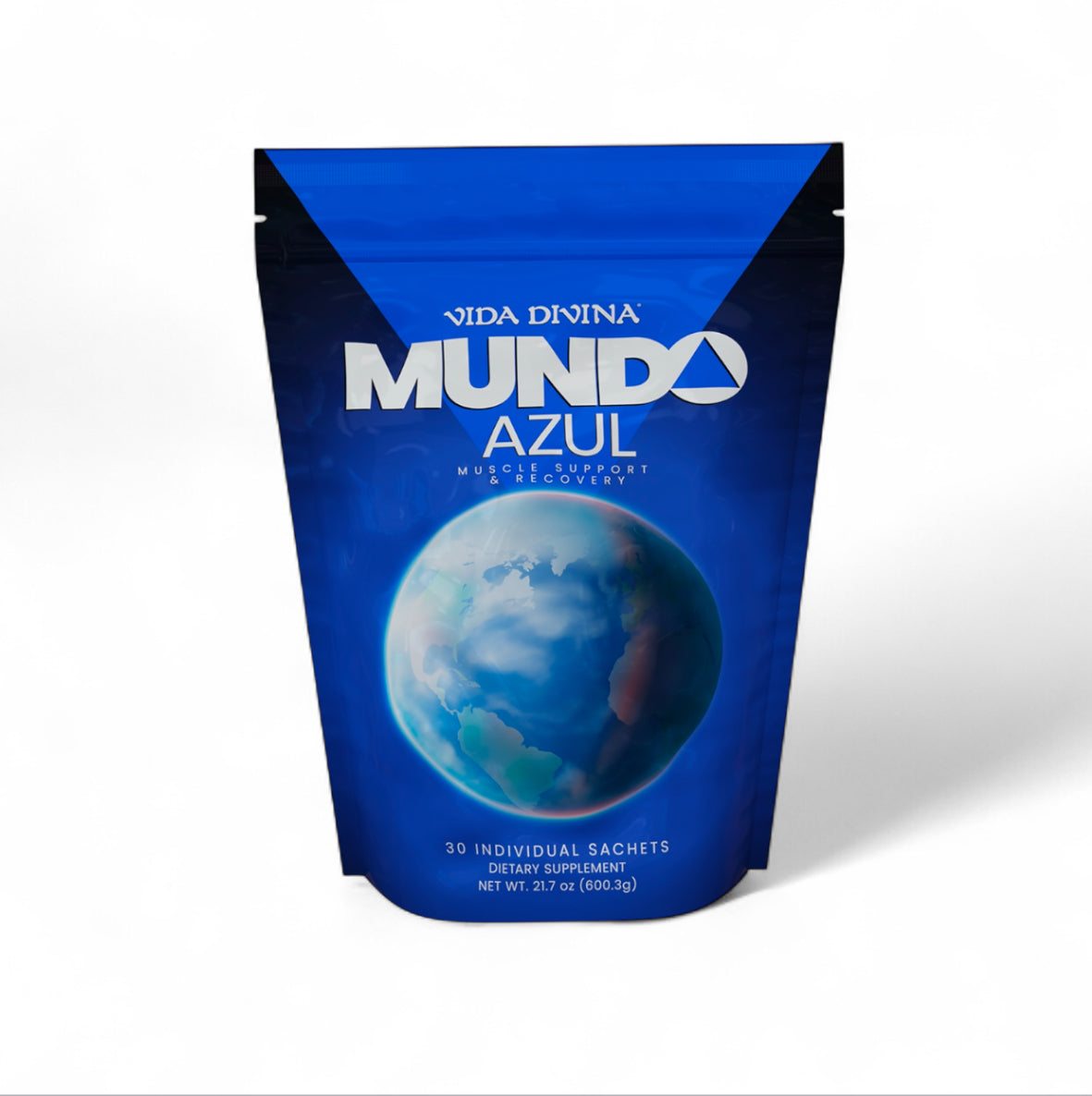 Vida Divina Mundo Azul – Energy & Recovery Supplement (30 Sachets)