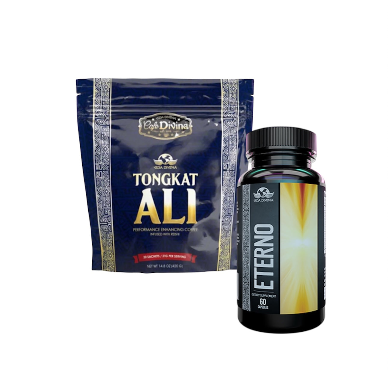 Vida Divina Pack – Tongkat Ali Coffee & Eterno Capsules