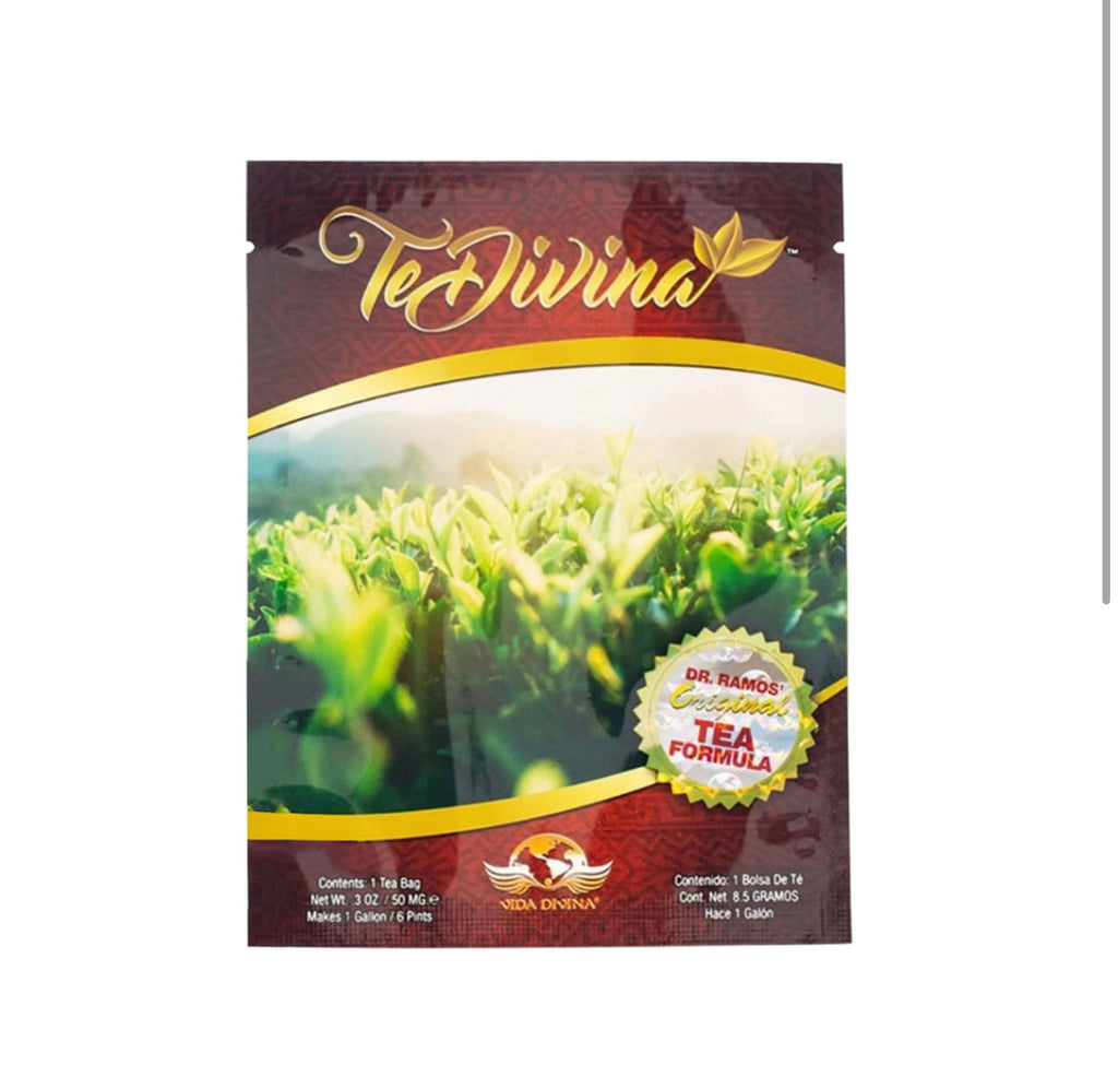 TeDivina – Natural Herbal Detox Tea for Daily Wellness (6 Bags)
