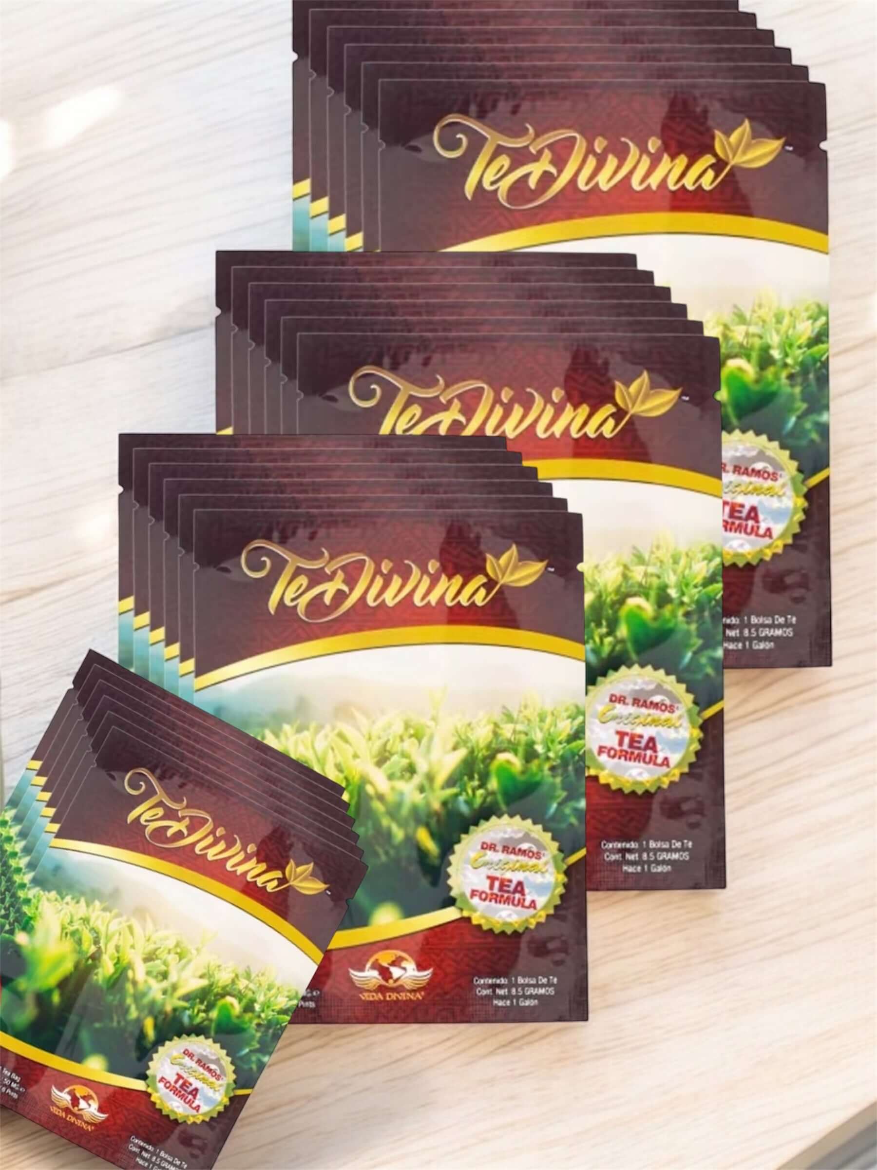 Vida Divina Herbal Tea Bags – 18-Pack (Up to 6 Weeks Supply)