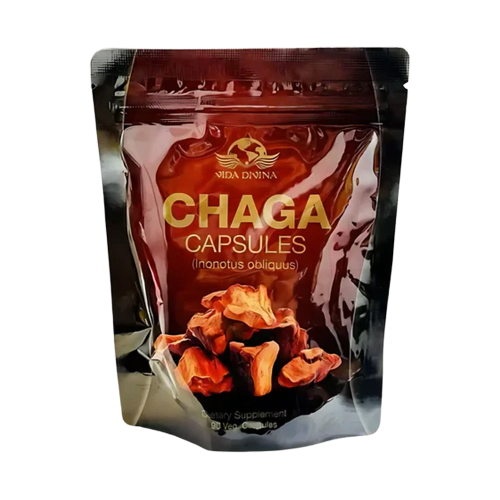 Vida Divina Chaga – Natural Antioxidant Capsules for Daily Wellness